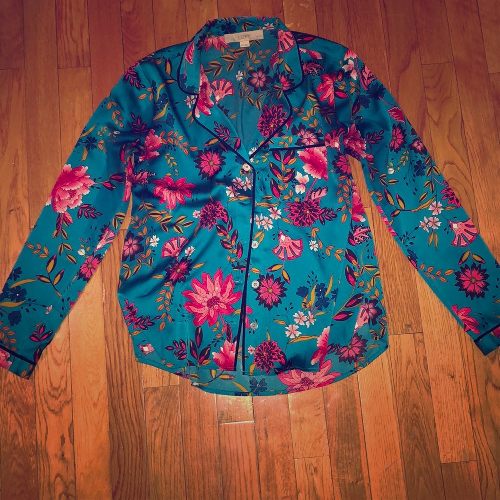 Multicolor long sleeve shirt